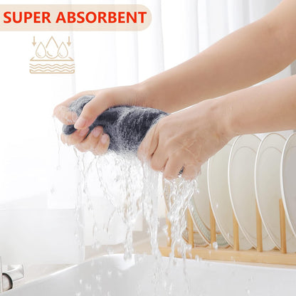 Kitchen Towels,12 Pack 15 x 25 Inches, 100% Ring Spun Cotton Super Soft