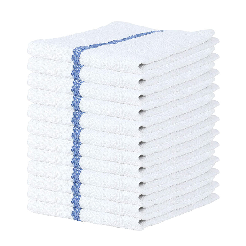 Bar Mop Towel Cleaning Kitchen Towels 16"x19" Cotton 12-240 Pack (Wholesale)