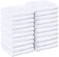 Salon Towels White 16"x27" For Hand, Gym, Beauty, Hair, Spa, and Home Hair Care 12-120 Pcs (Wholesale)